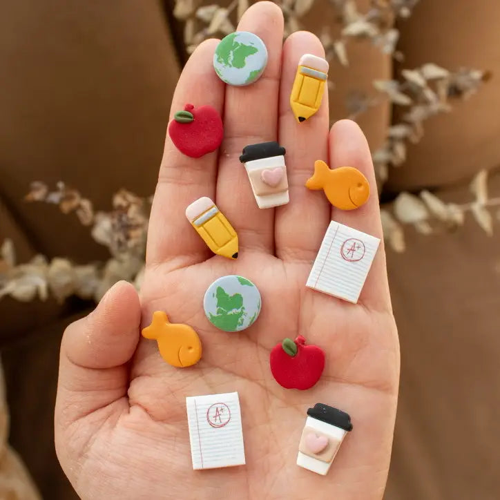 Teacher Appreciation Clay Earrings