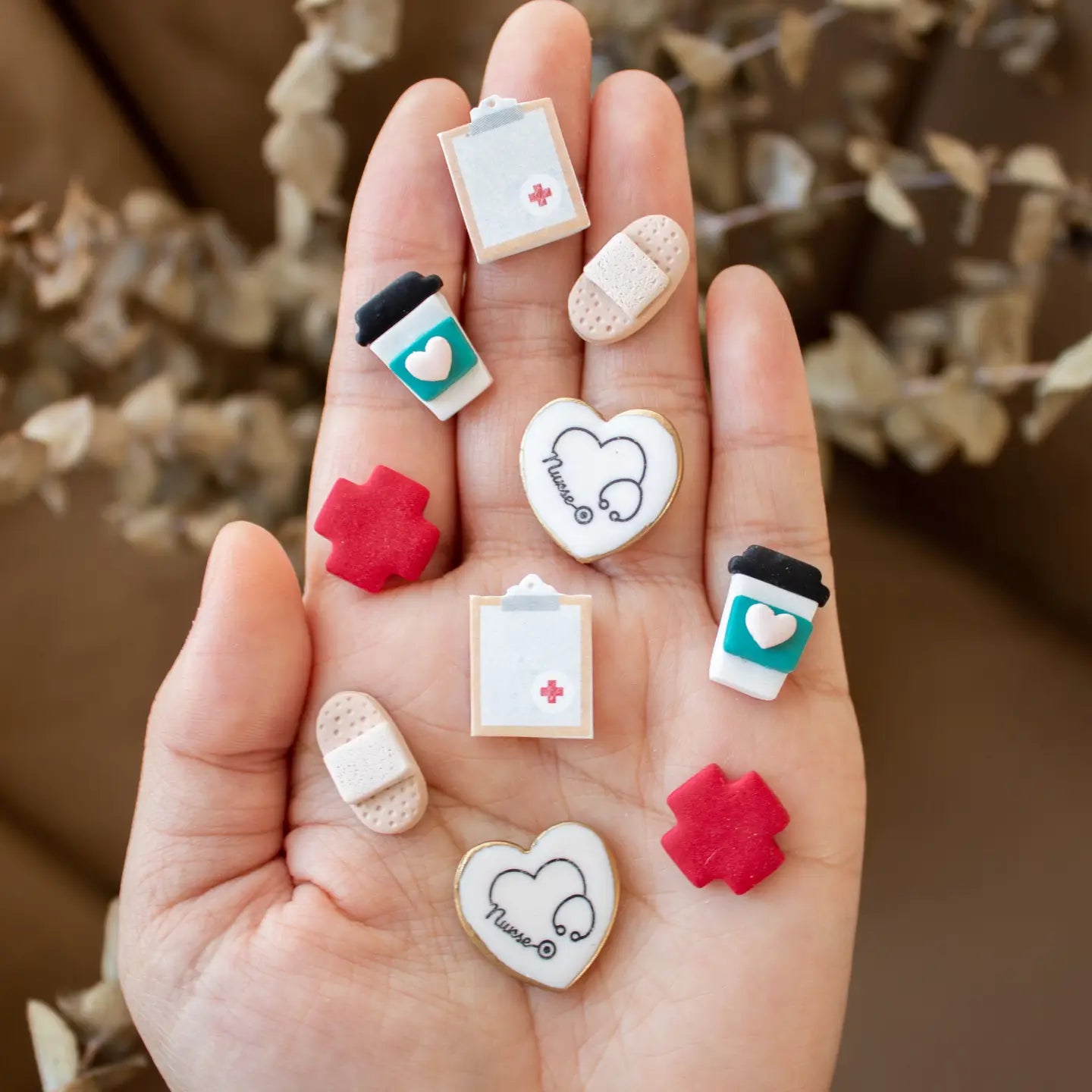Teacher Appreciation Clay Earrings