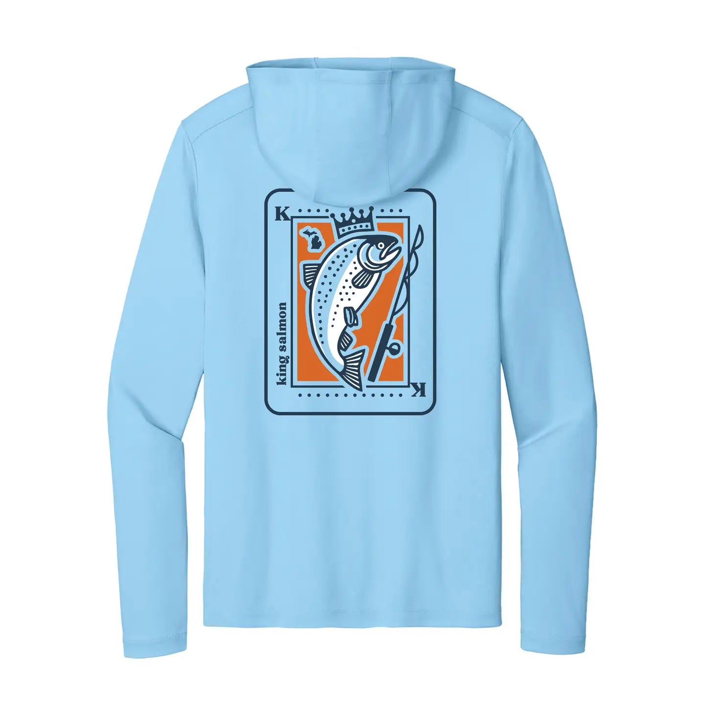 MI King Salmon Performance Hoodie