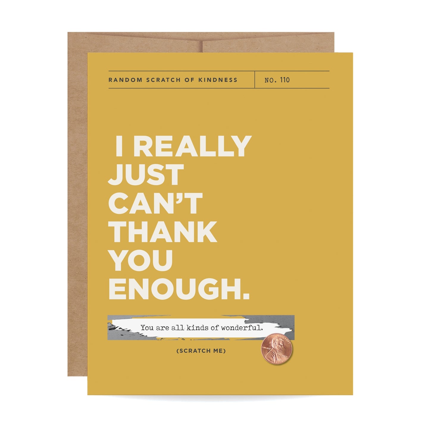 Scratch-off Greeting Card