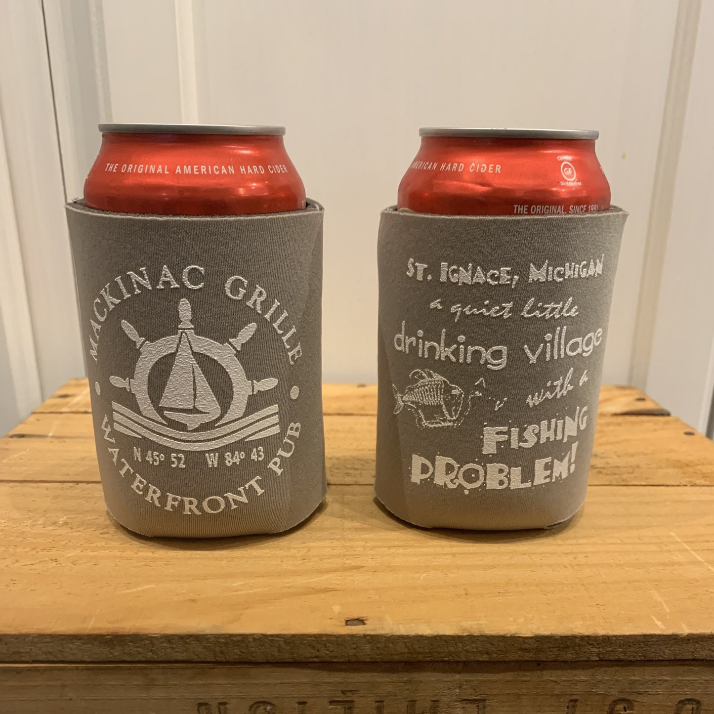 Mackinac Grille Koozie