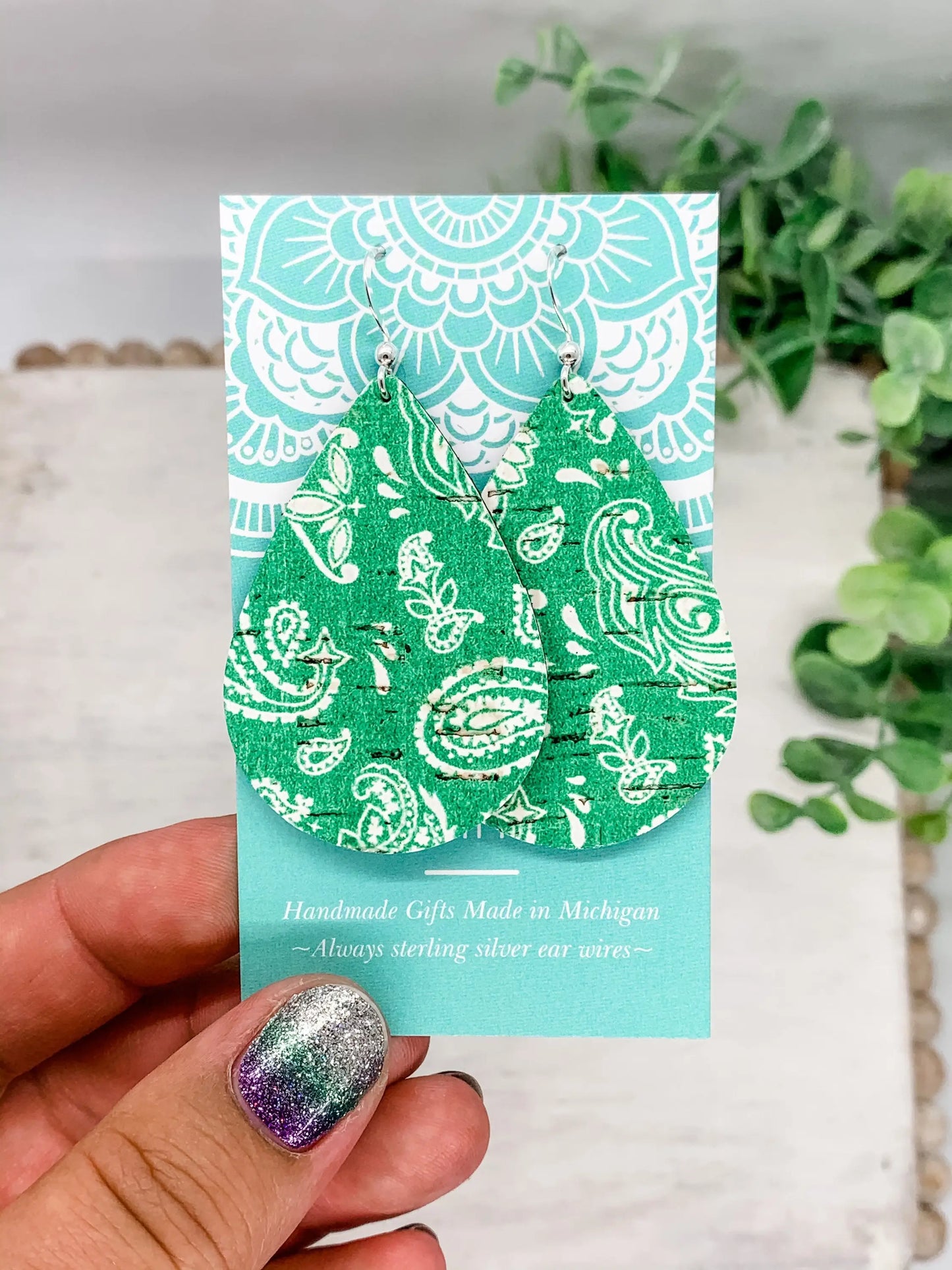 Fleece & Fancy Holiday Earrings