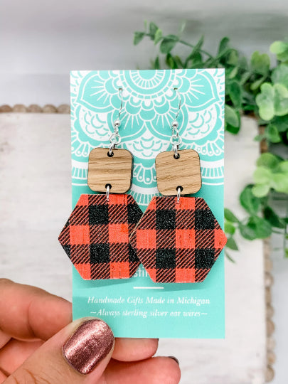 Fleece & Fancy Holiday Earrings