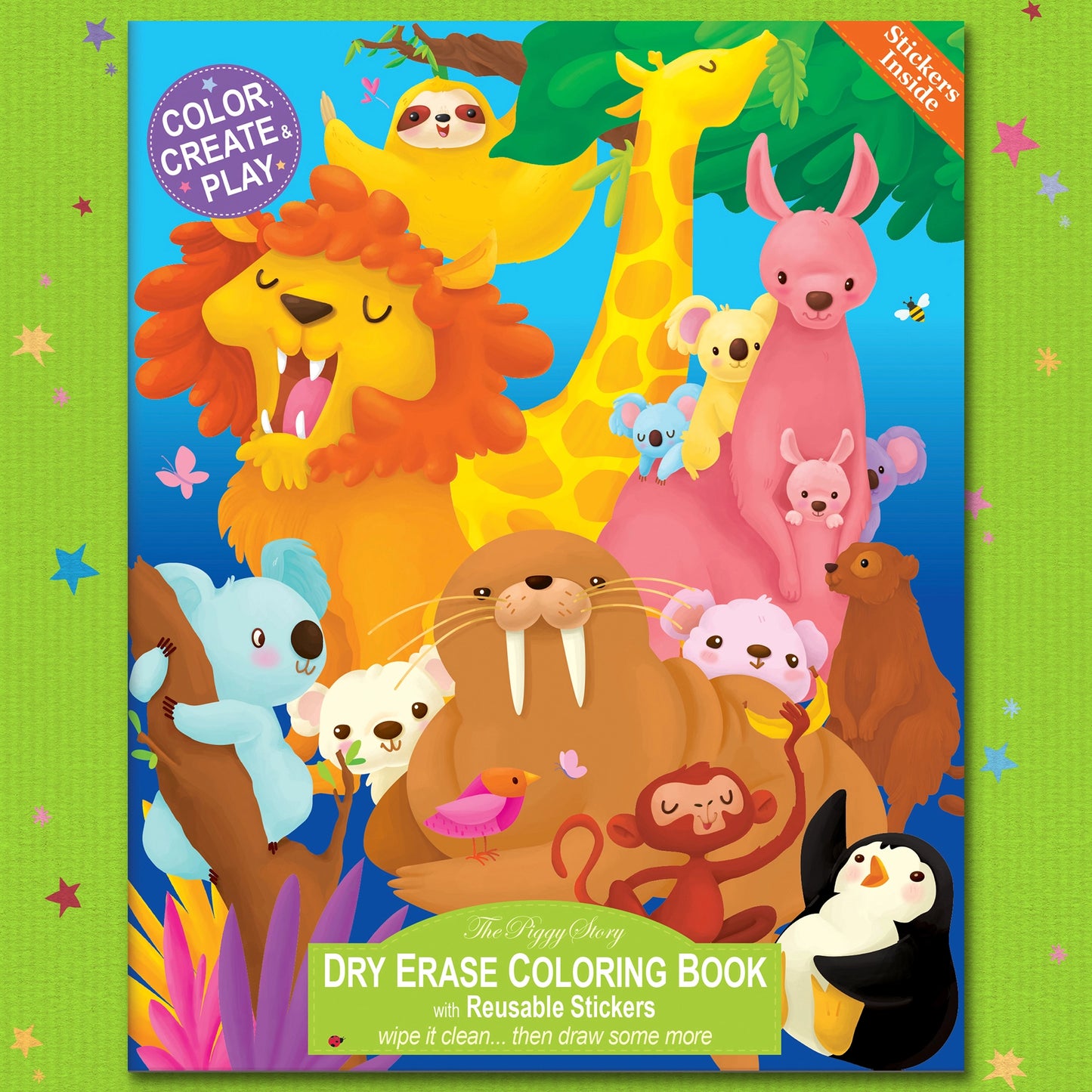Dry Erase Coloring Book