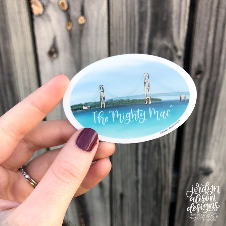 Jordyn Alison Designs Sticker