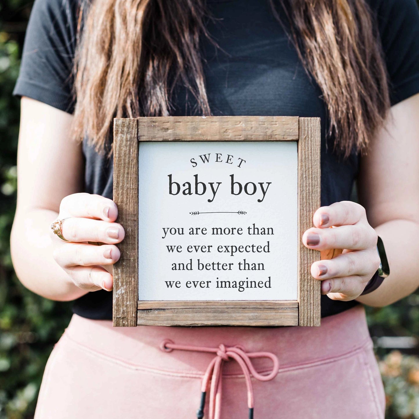 Clairmont Wooden 6x6 Sign