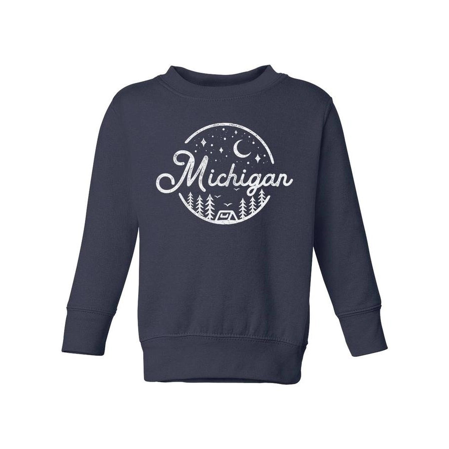 Night Sky Kids Crewneck