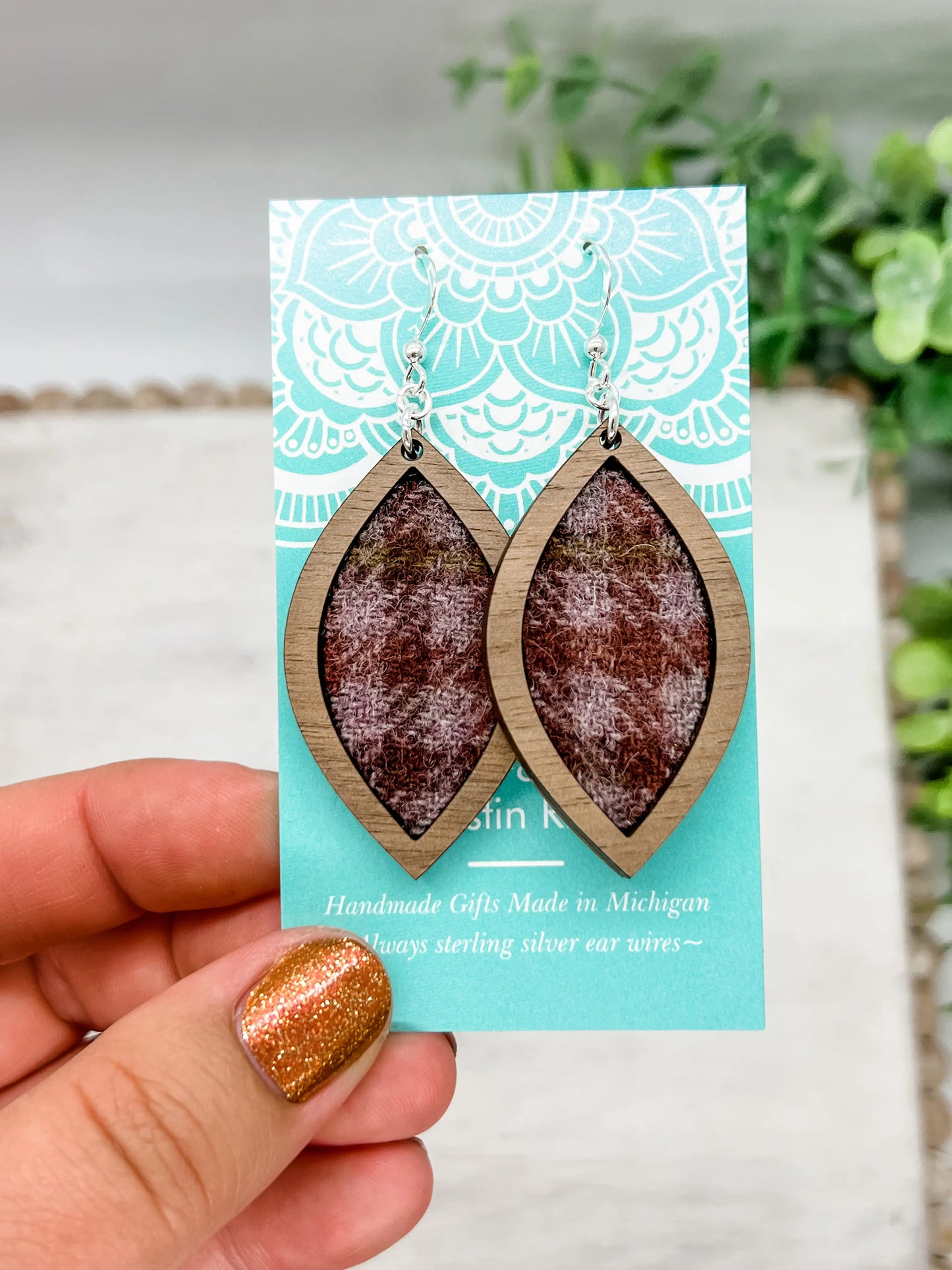 Fleece & Fancy Holiday Earrings