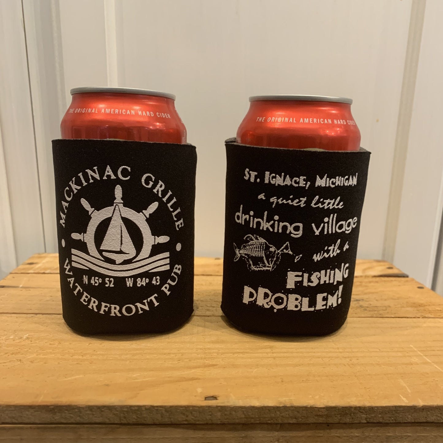 Mackinac Grille Koozie