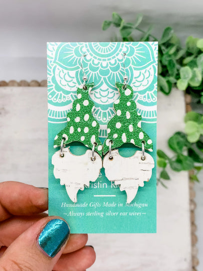 Fleece & Fancy Holiday Earrings
