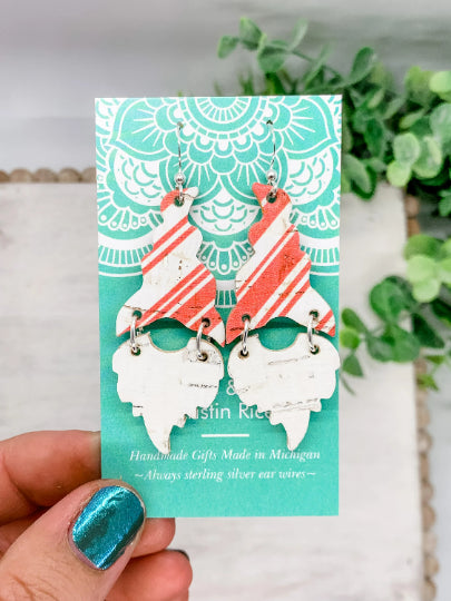 Fleece & Fancy Holiday Earrings