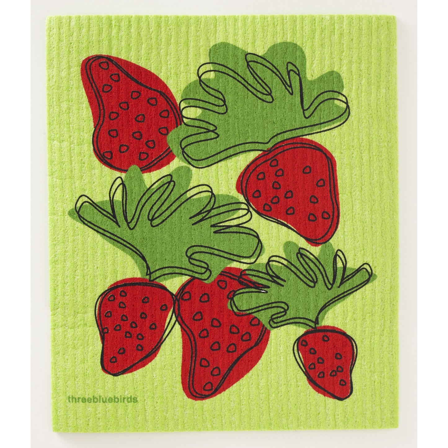 3 Bluebirds Swedish Dishcloths