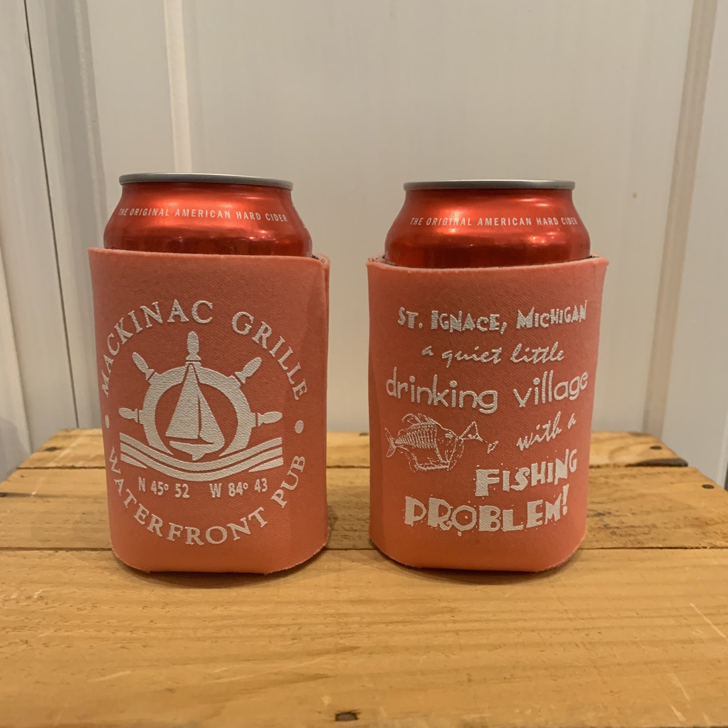 Mackinac Grille Koozie