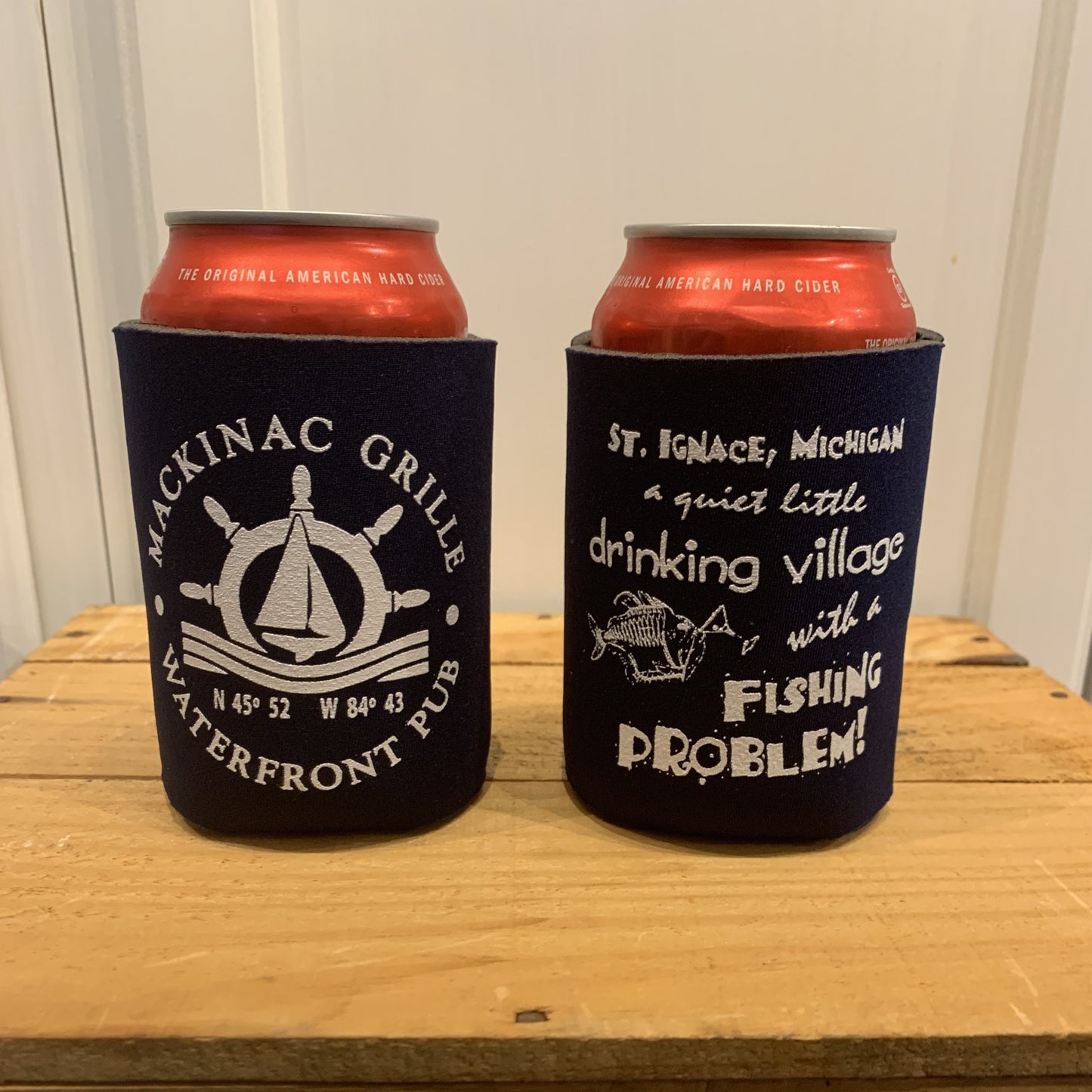 Mackinac Grille Koozie