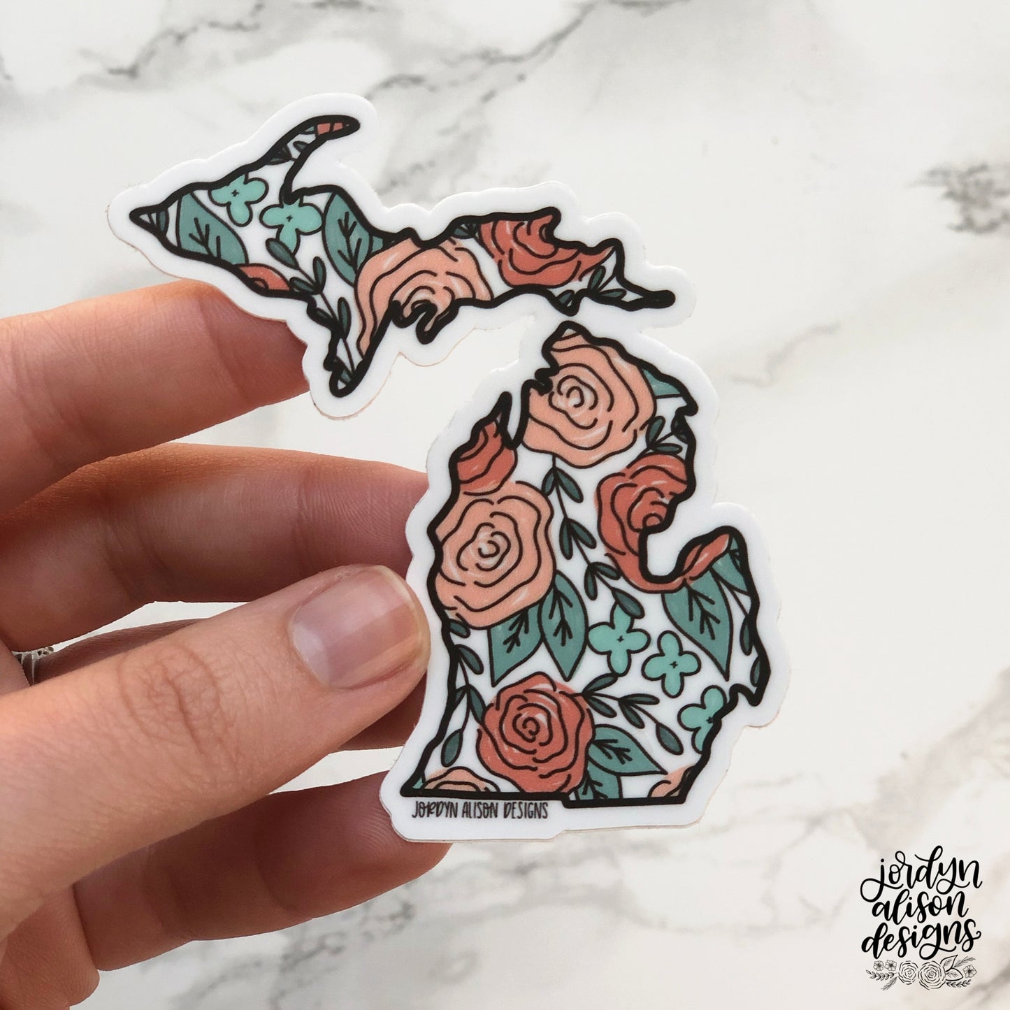 Jordyn Alison Designs Sticker