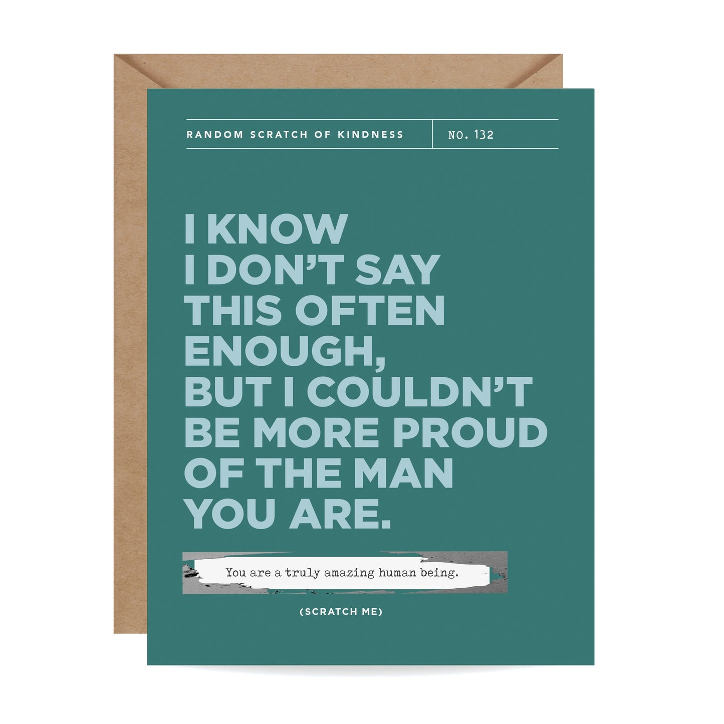 Scratch-off Greeting Card