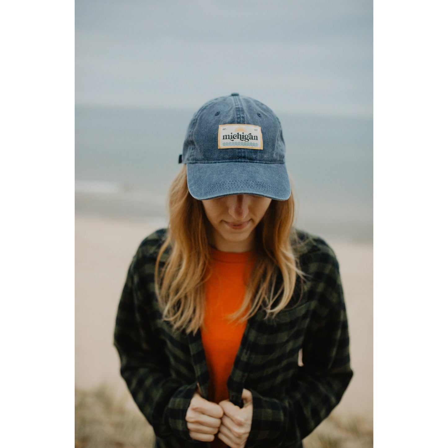 Michigan Patch Baseball Hat