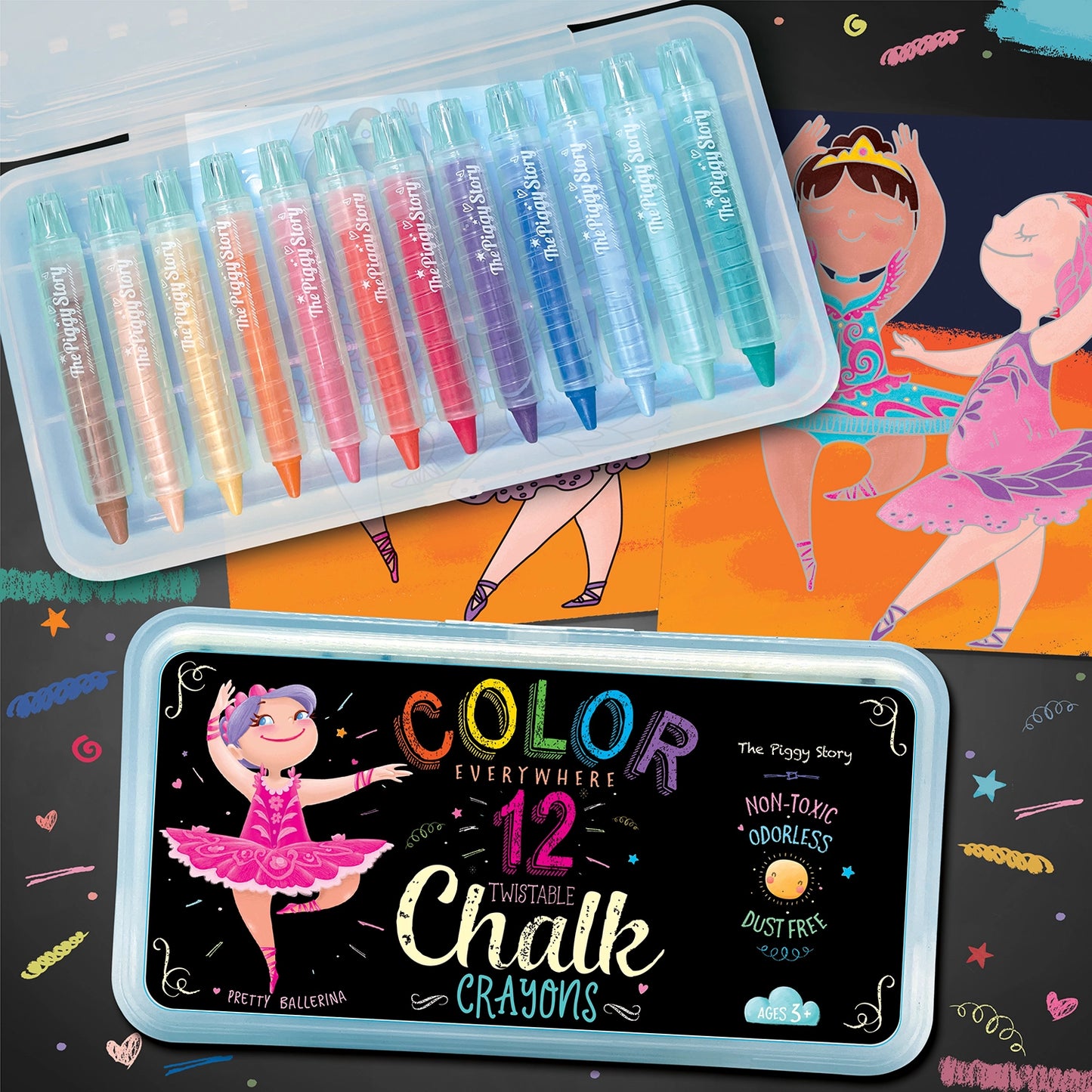 Dry Erase Twistable Crayons