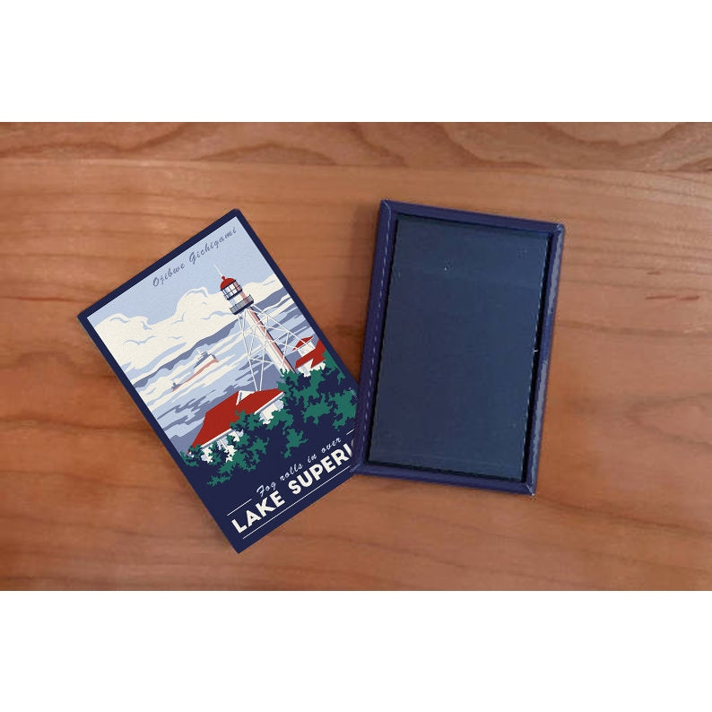 Retro Lake Magnets