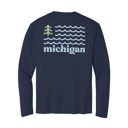 Waves & Woods Performance Shirt