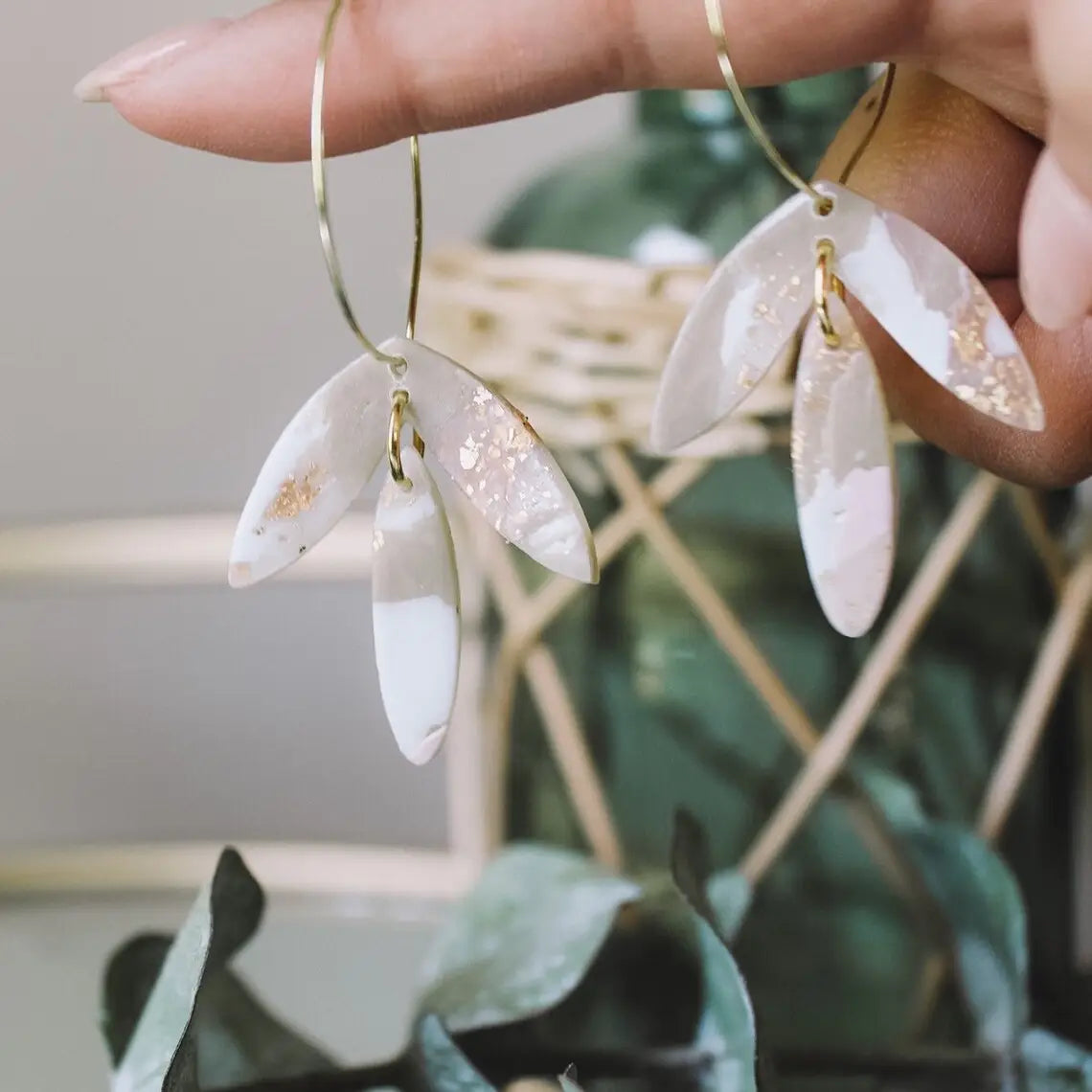 Handmade Clay Earrings