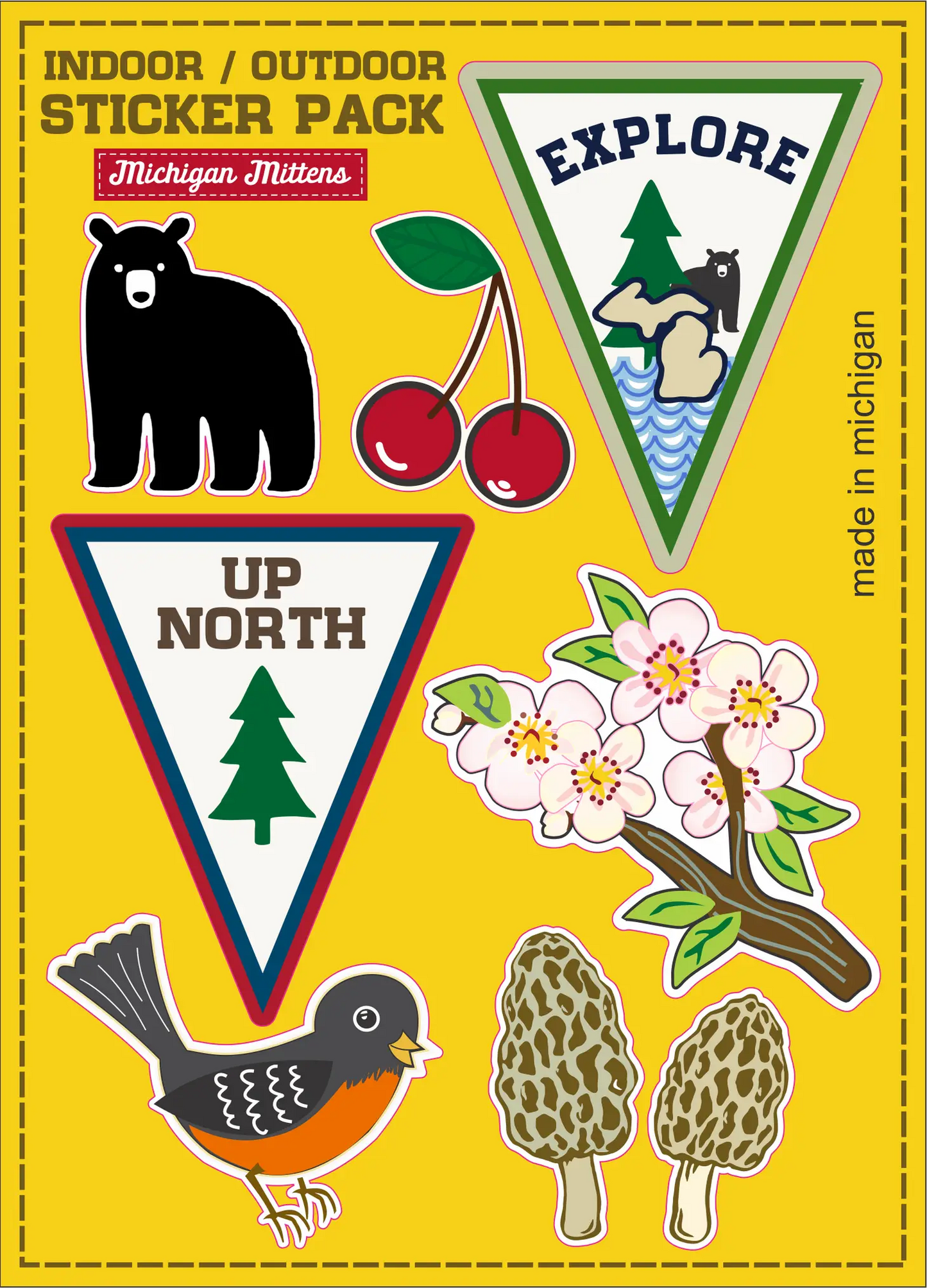 Michigan Sticker Packs
