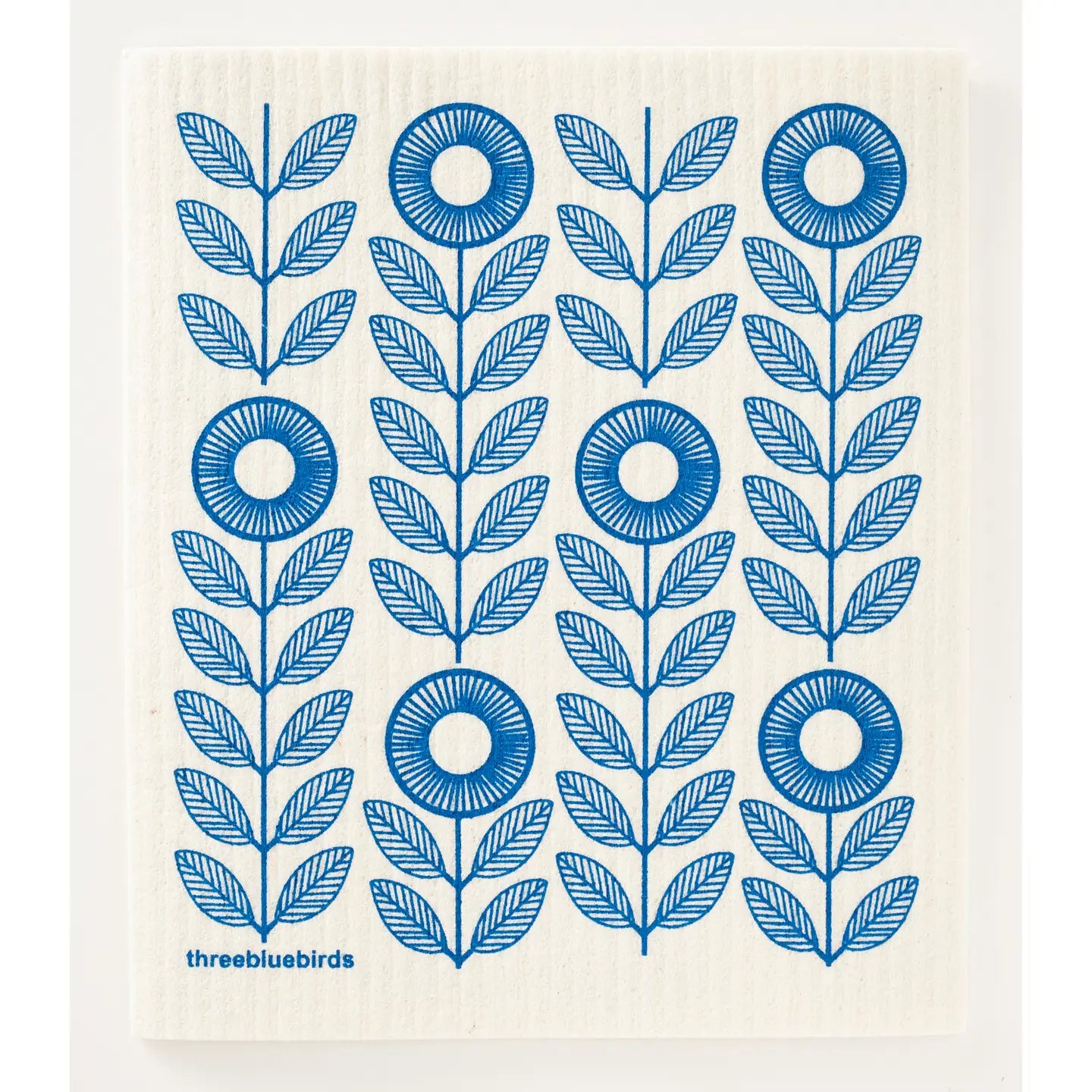 3 Bluebirds Swedish Dishcloths