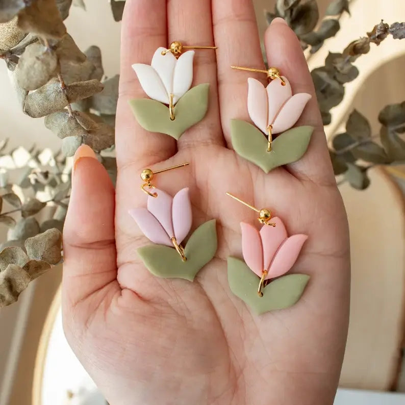 Handmade Clay Earrings