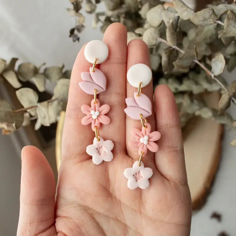 Handmade Clay Earrings