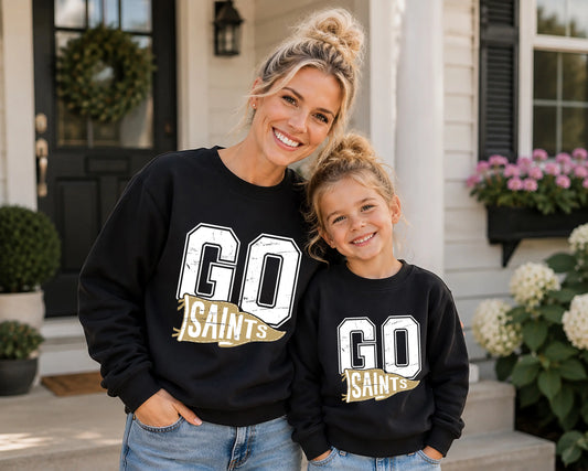 GO Saints Youth Crewneck