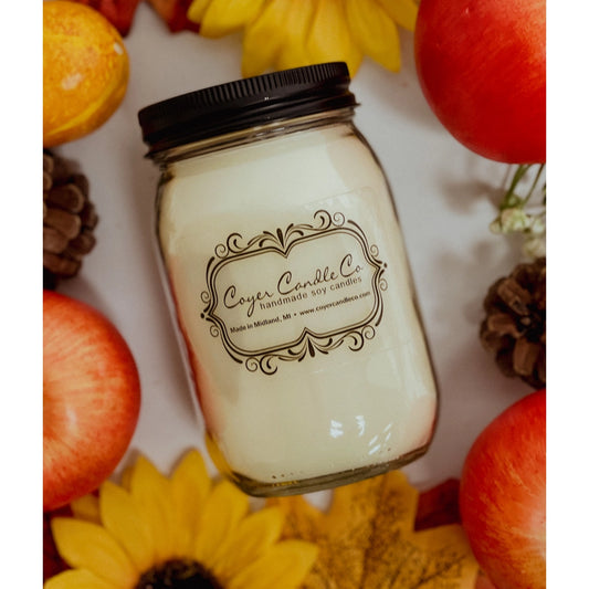 Autumn Mason Jar Soy Candle