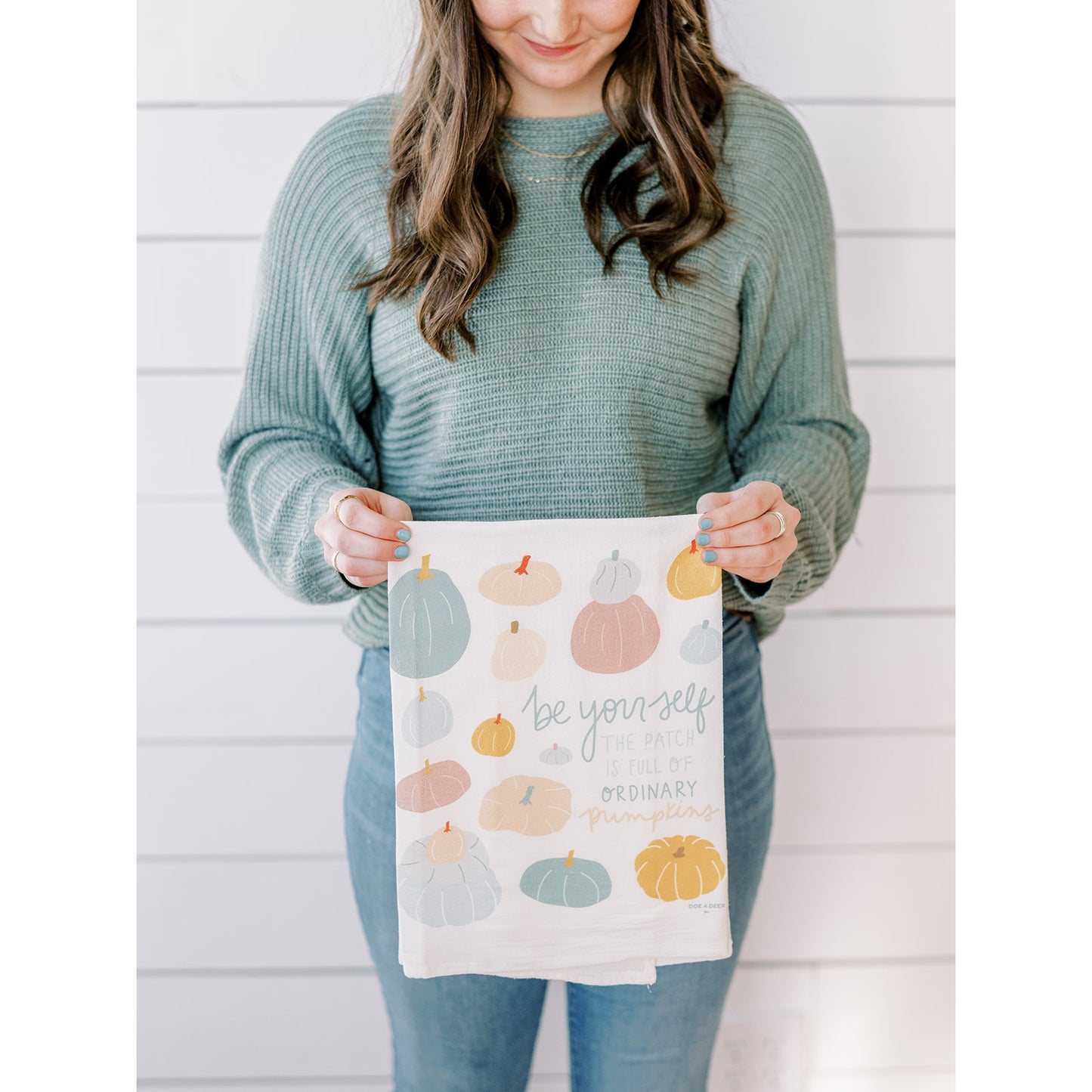 Doe A Deer I Holiday Tea Towels