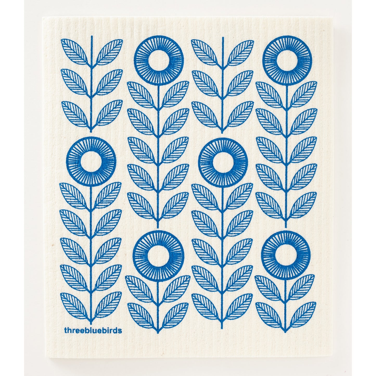 3 Bluebirds Swedish Dishcloths