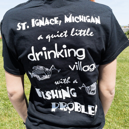 Mackinac Grille Unisex T-Shirt I Black
