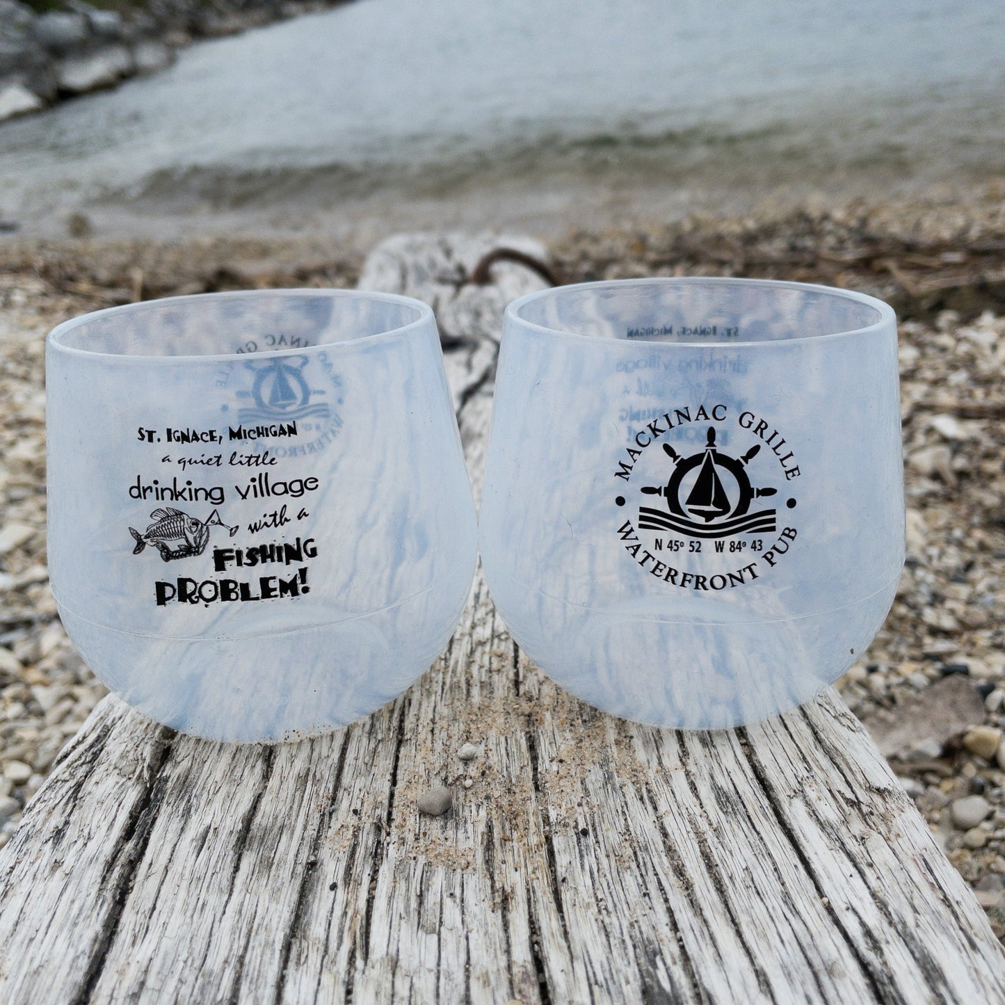 Mackinac Grille Silicone Glass