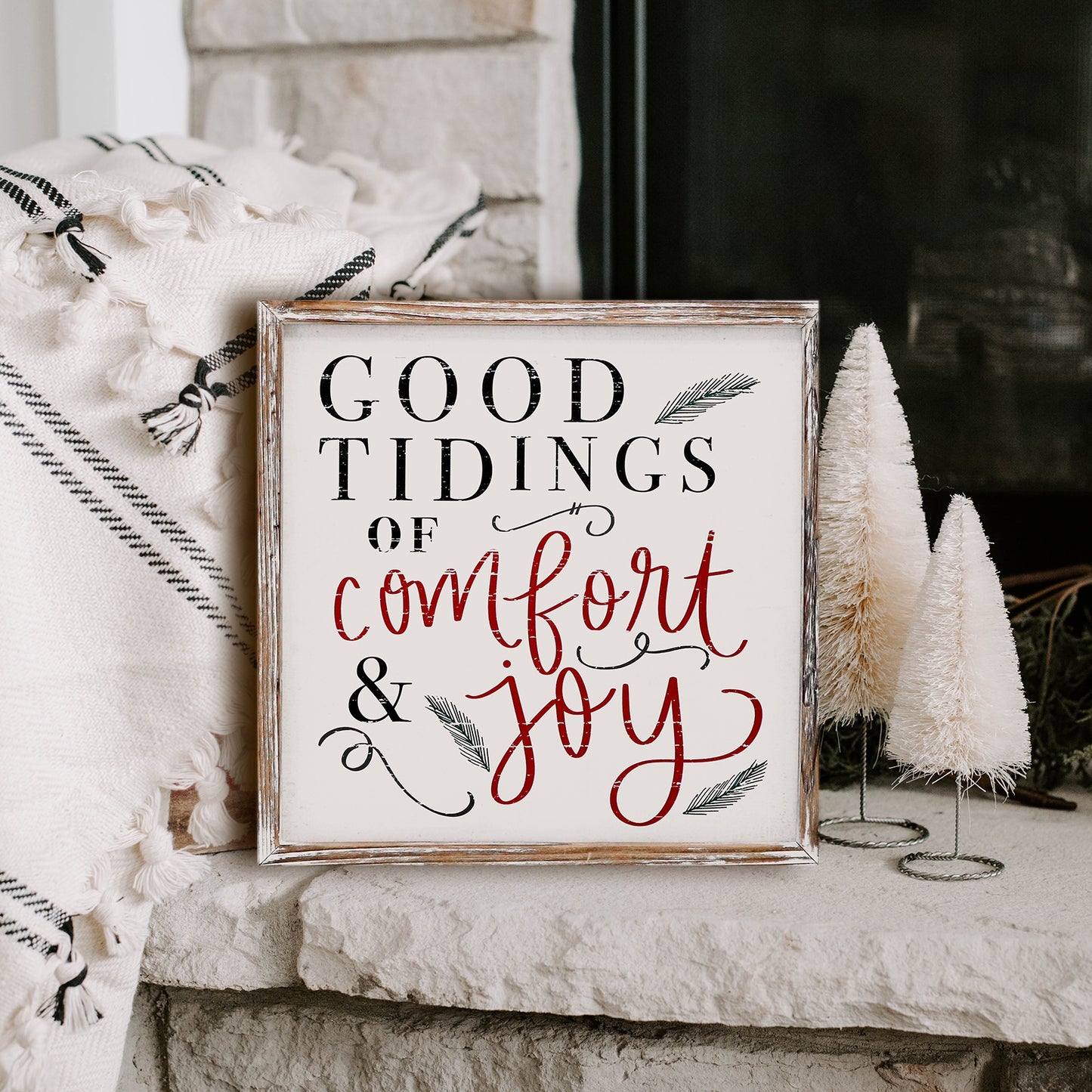 Holiday Wooden Signs