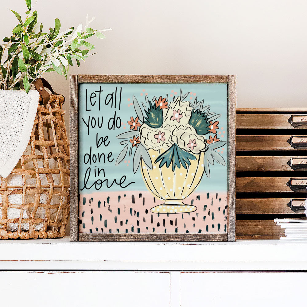 Clairmont wooden 13x13 Sign