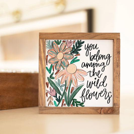 Clairmont Wooden 9x9 Sign