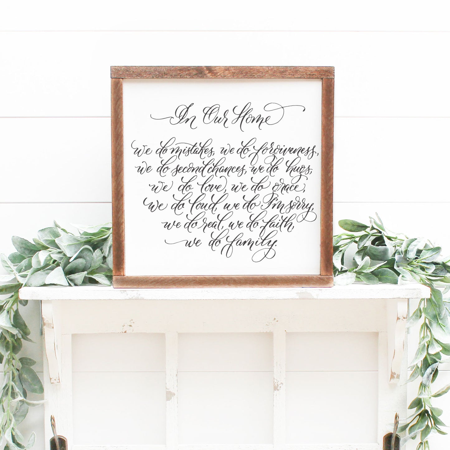 Clairmont wooden 13x13 Sign
