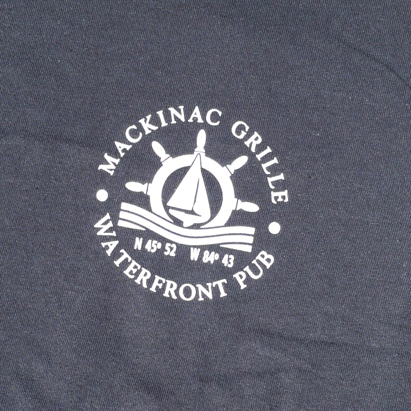 Mackinac Grille Unisex Long Sleeve Shirt I Black
