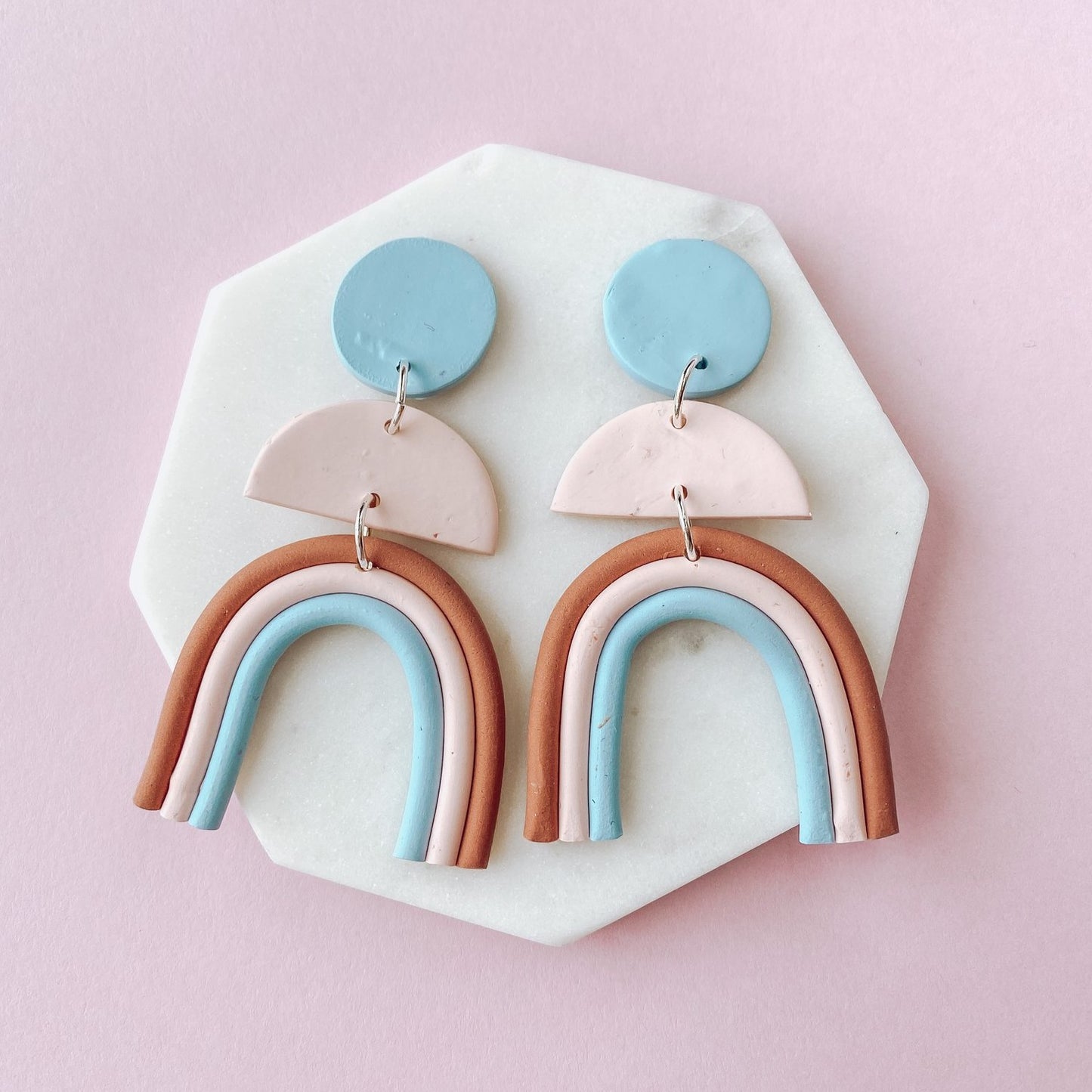 Placed By Grace I Clay Earrings