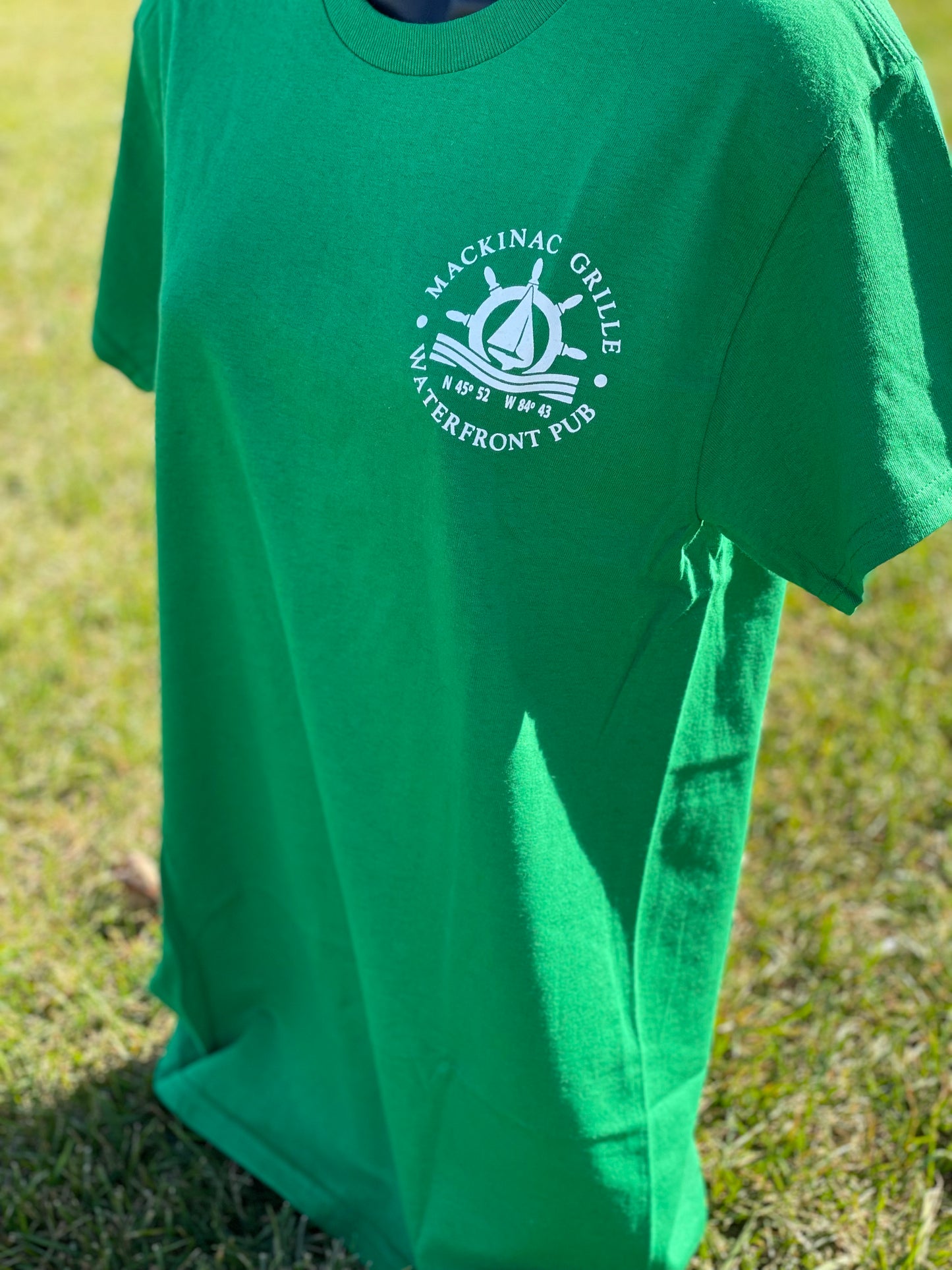 Mackinac Grille T-Shirt Turf Green