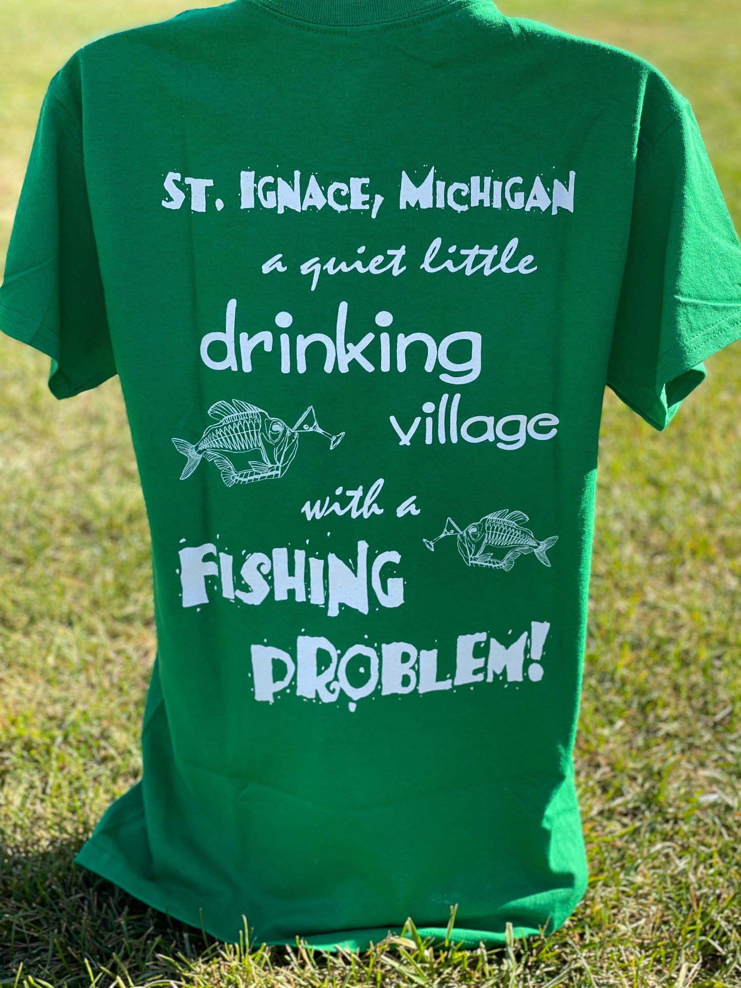 Mackinac Grille T-Shirt Turf Green