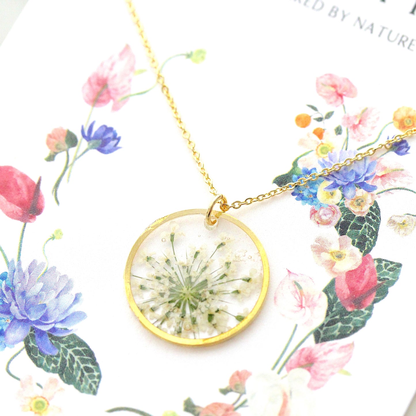 Dried Floral Necklaces