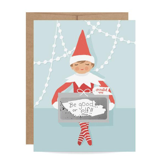 Scratch-off Greeting Card