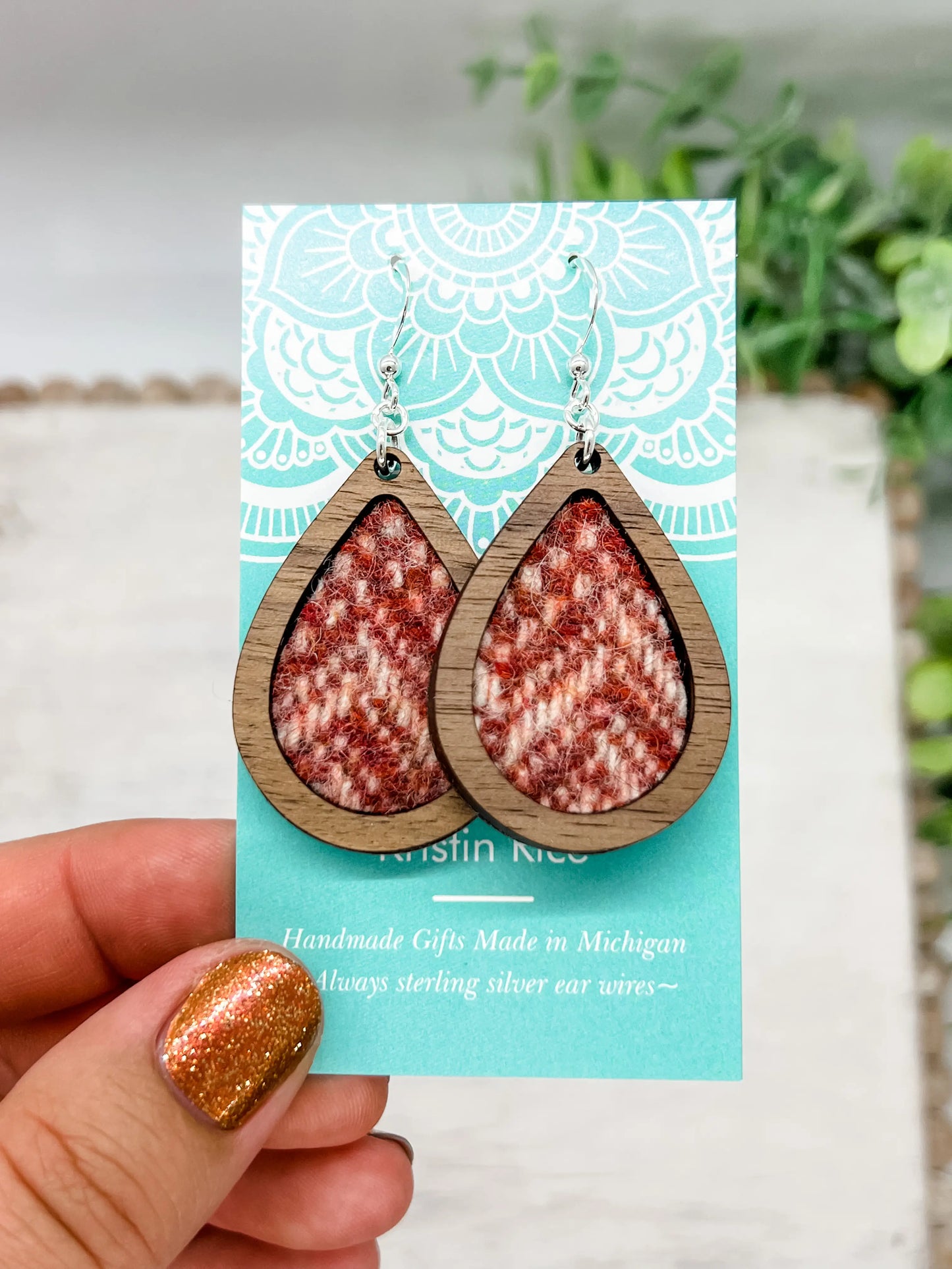 Fleece & Fancy Holiday Earrings