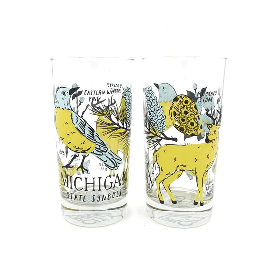 Michigan 12oz Glassware